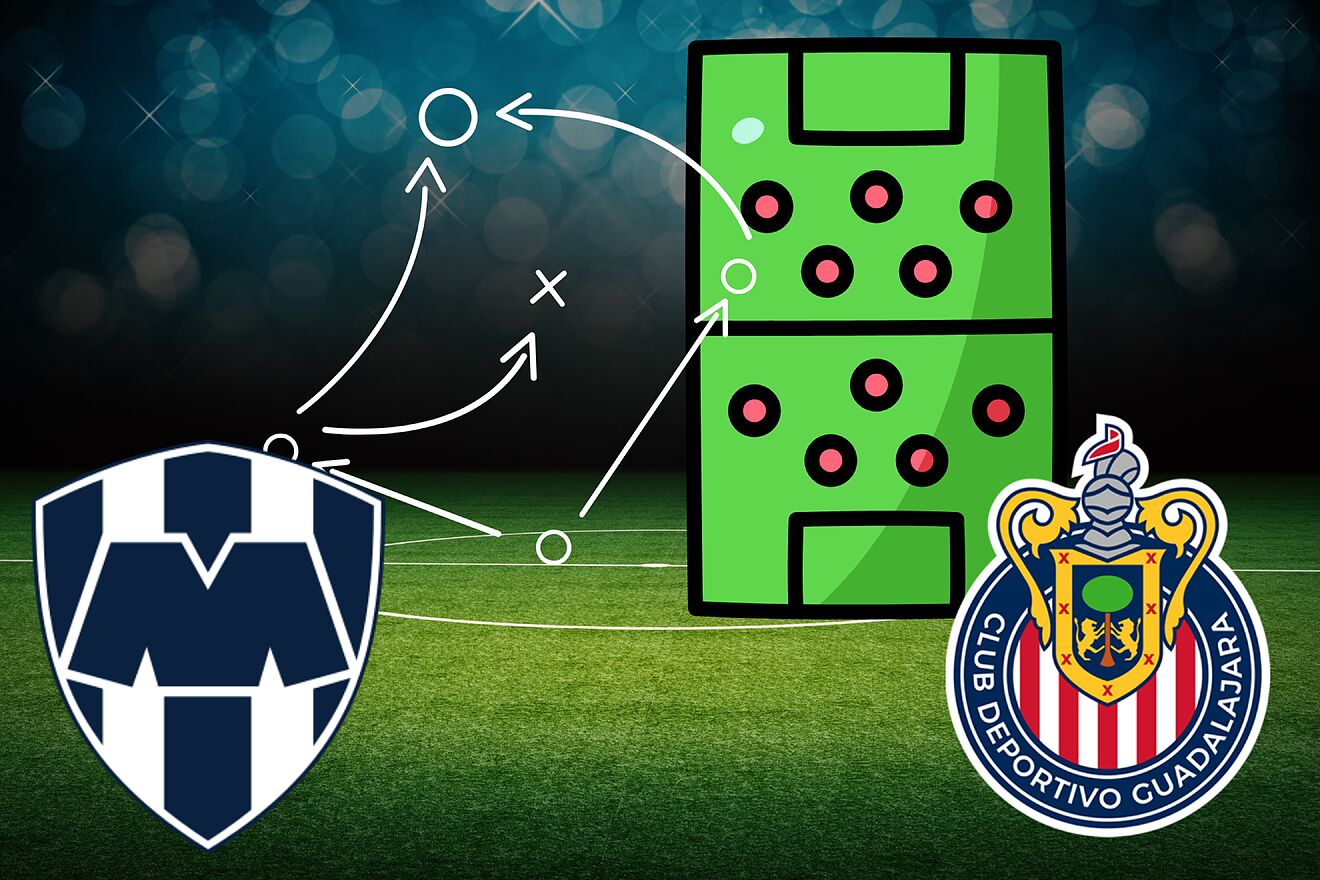 Monterrey vs Chivas : ¿Cuál sería el posible once inicial del...