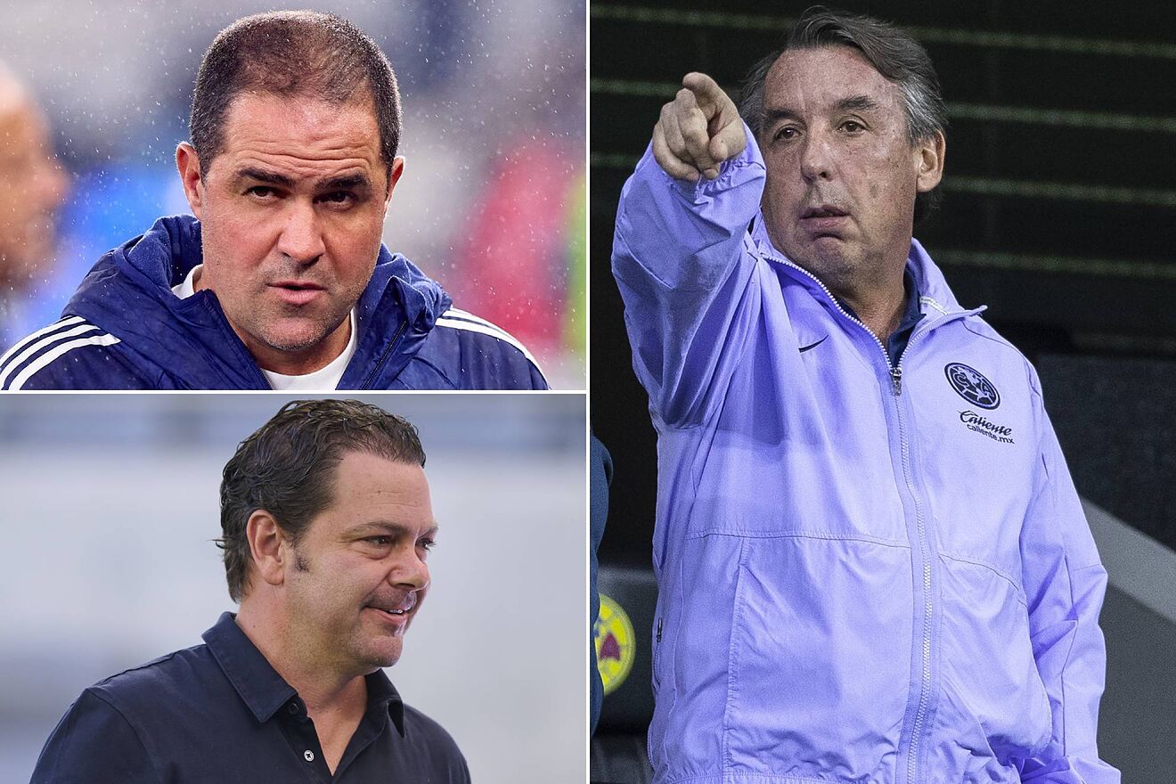 Andr� Jardine Santiago Ba�os Emilio Azc�rraga Club Am�rica Liga MX...