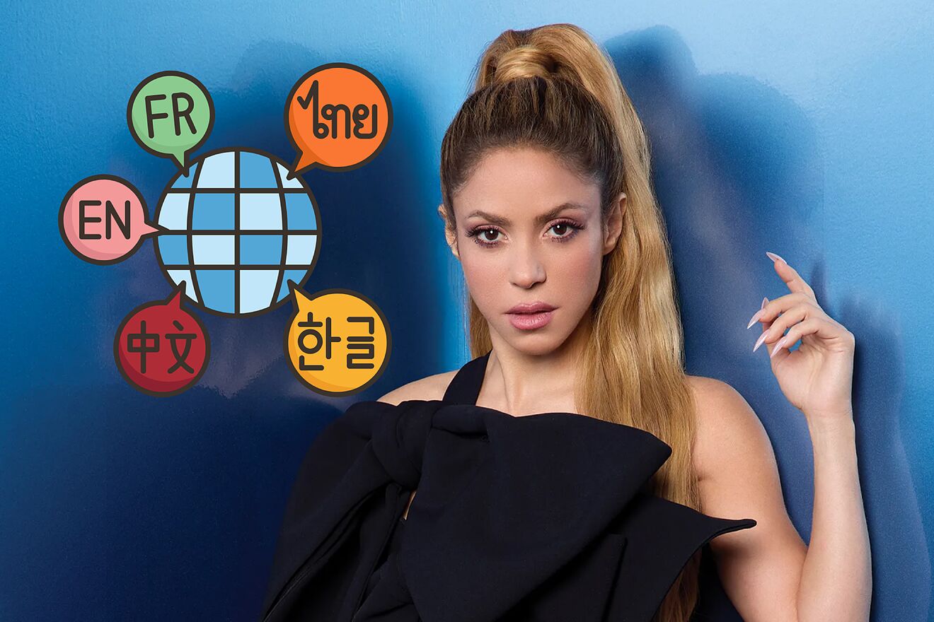 �Cu�ntos idiomas habla Shakira? Espa�ol, ingl�s, portugu�s y m�s