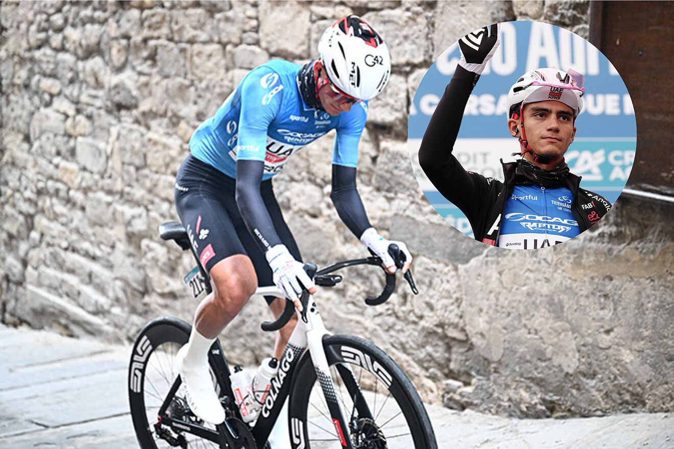 Isaac del Toro pierde maillot en etapa 4 de la Tirreno Adri�tico:...
