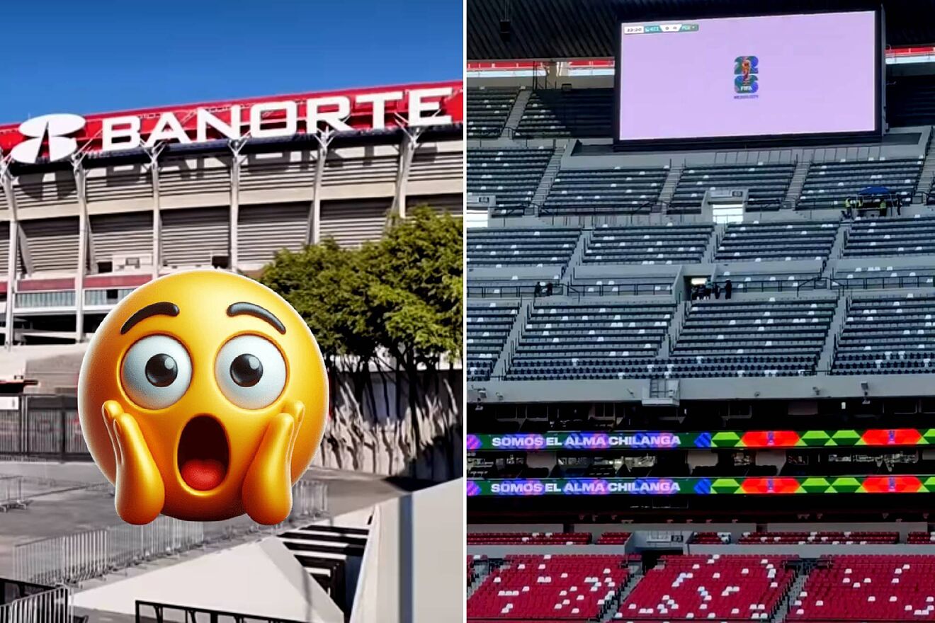 El Estadio Azteca qued� remodelado para su juego de reapertura |