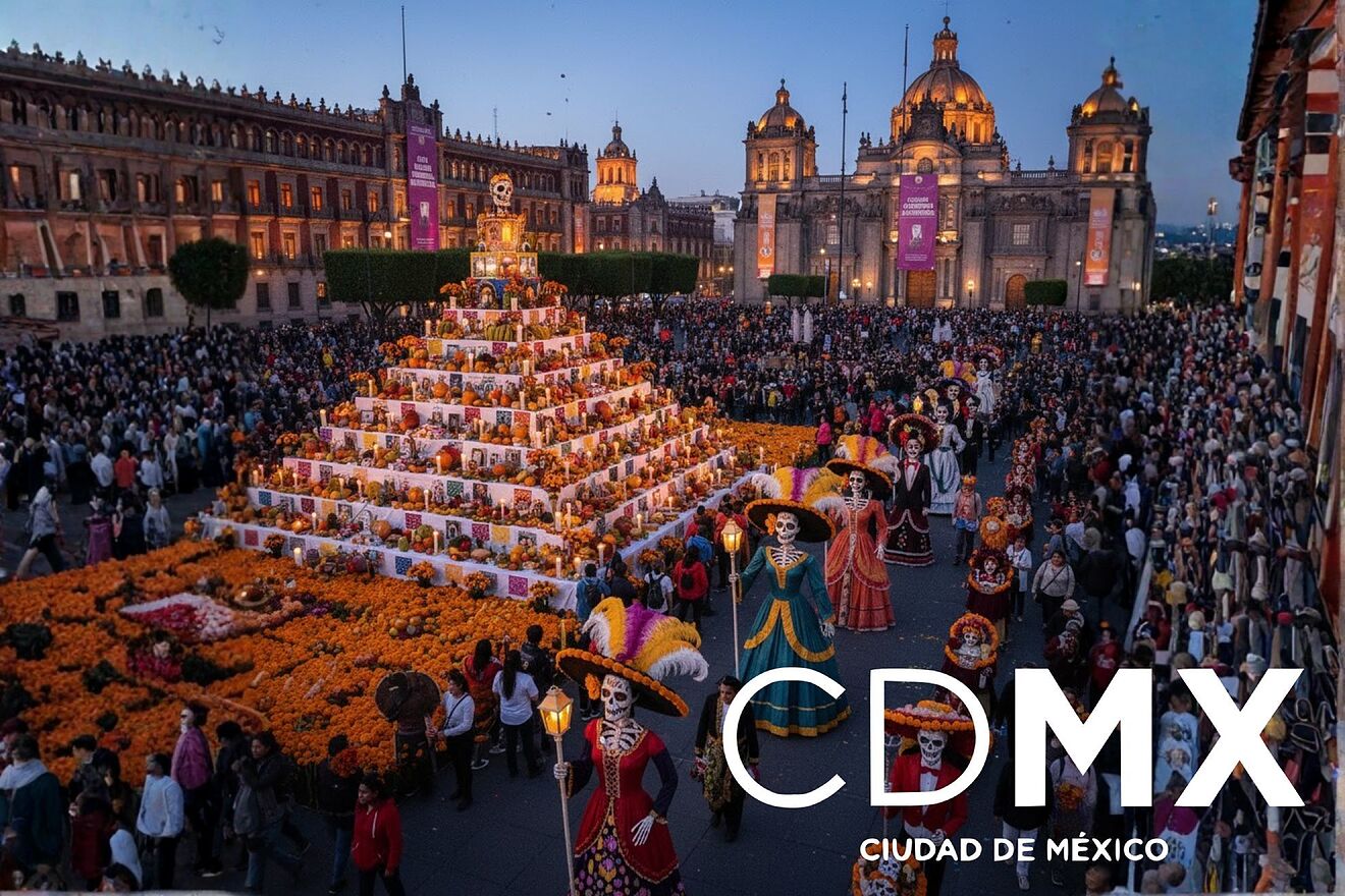 CDMX: Ofrenda Monumental, Procesi�n de Catrinas y todas las...