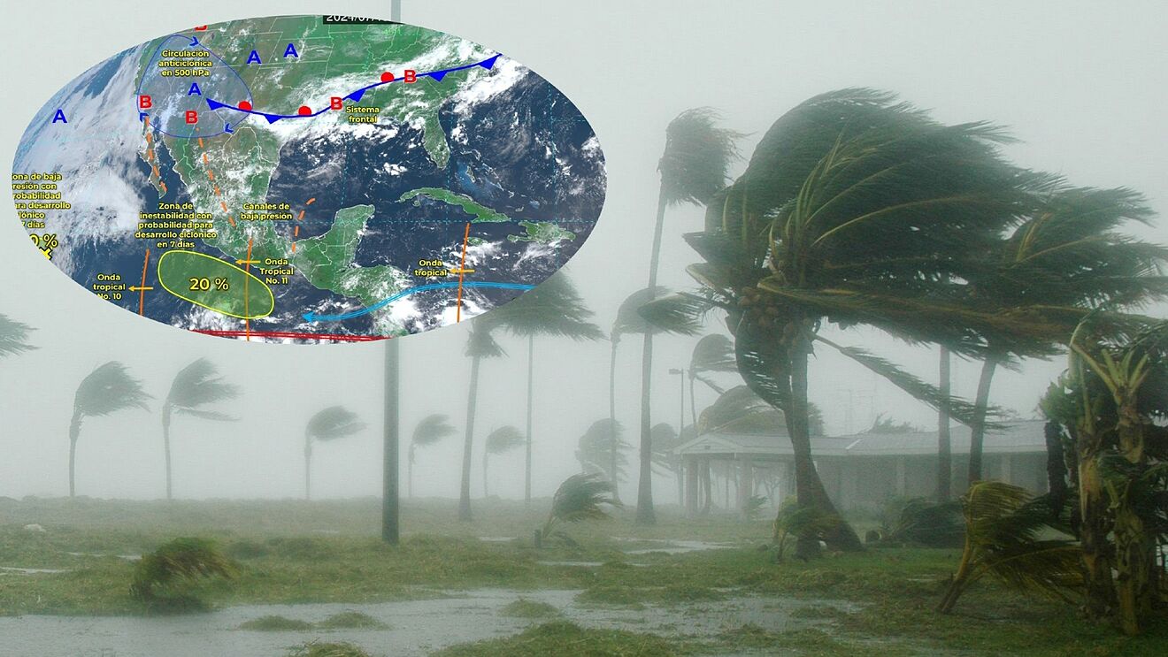 Bud podr�a formarse en las pr�ximas horas en M�xico y se esperan...