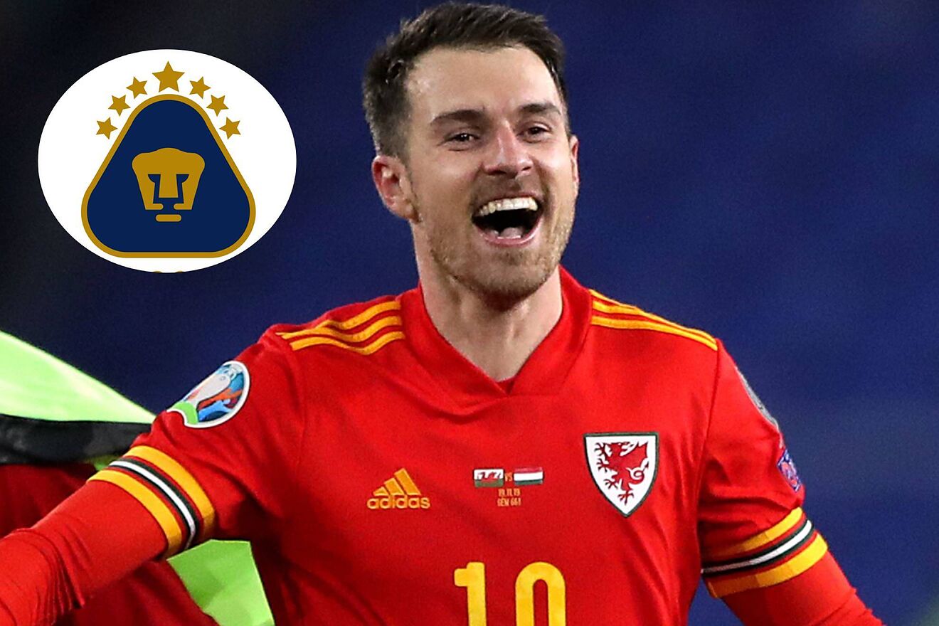 Aaron Ramsey es el posible fichaje de Pumas.