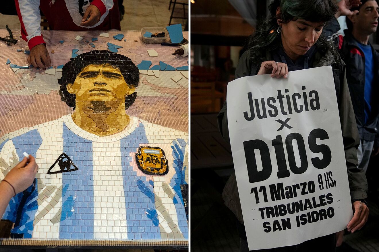 Muestran FOTO in�dita de Maradona de c�mo fue encontrado muerto