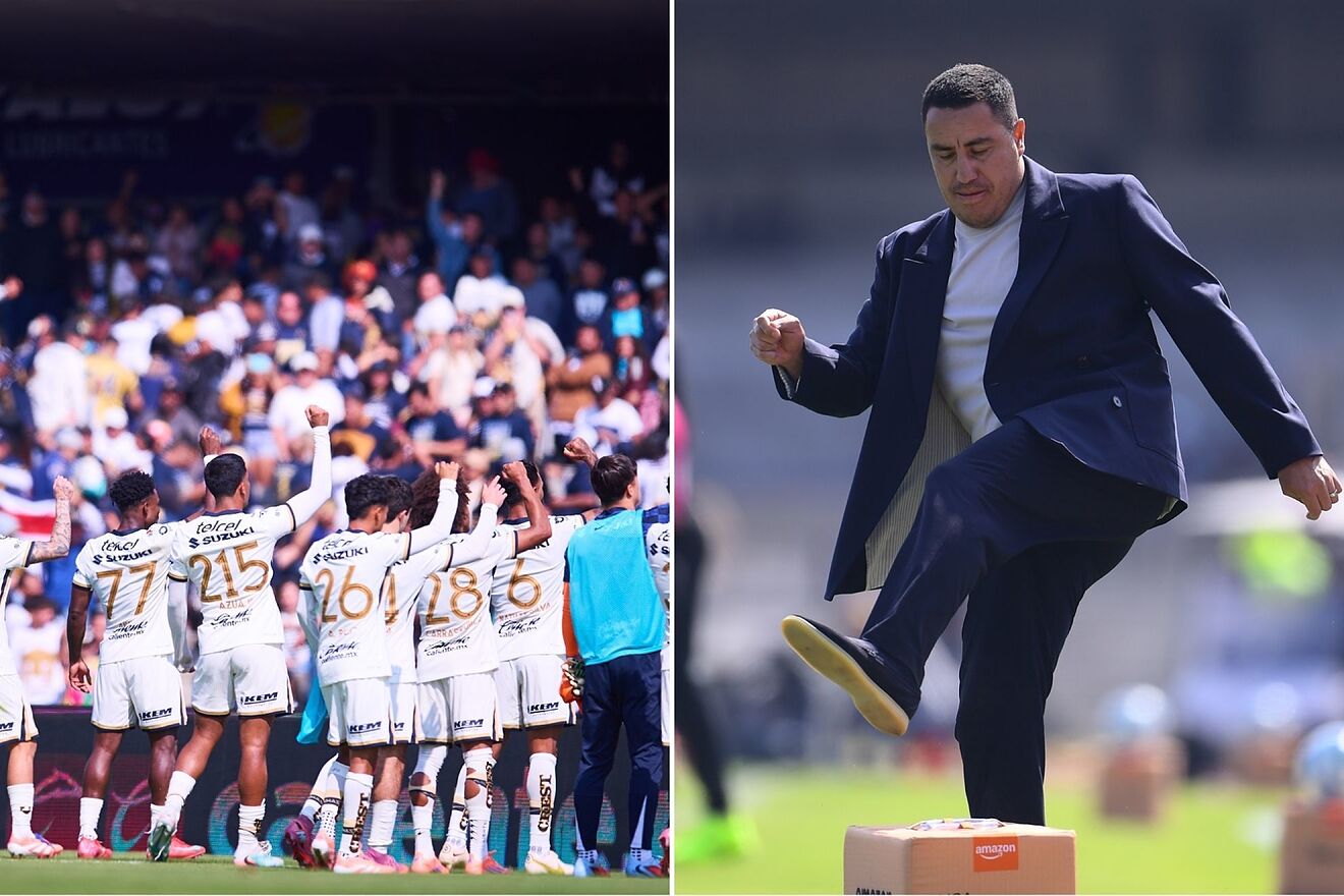 Pumas y Efra�n Ju�rez debutan sin victoria... Y SIN CANTERA