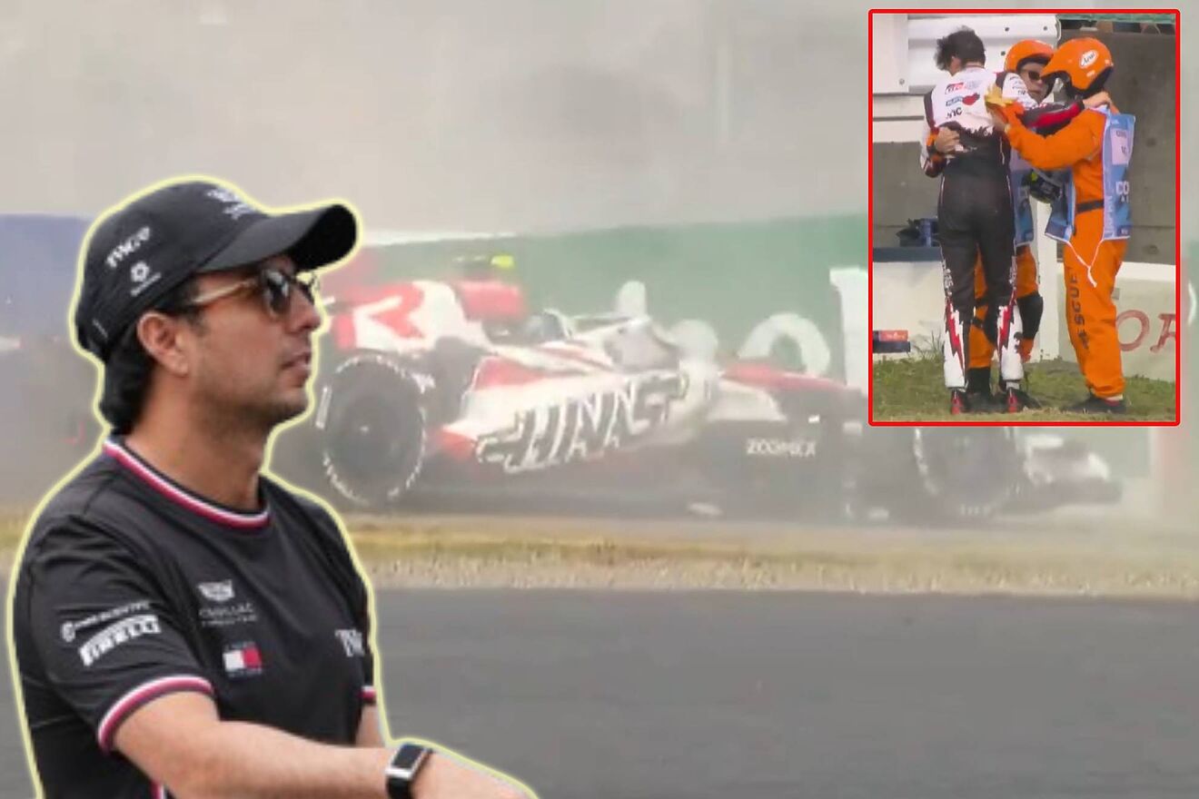 Sergio P�rez Oliver Bearman FIA GP Jap�n F1