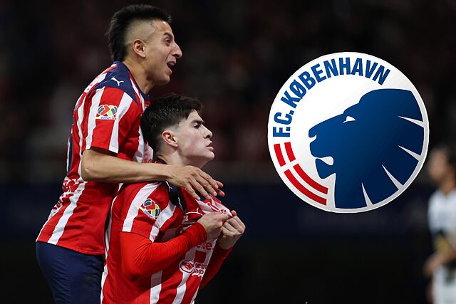 Piojo Alvarado y los otros jugadores de Chivas que el Copenhague quiere fichar