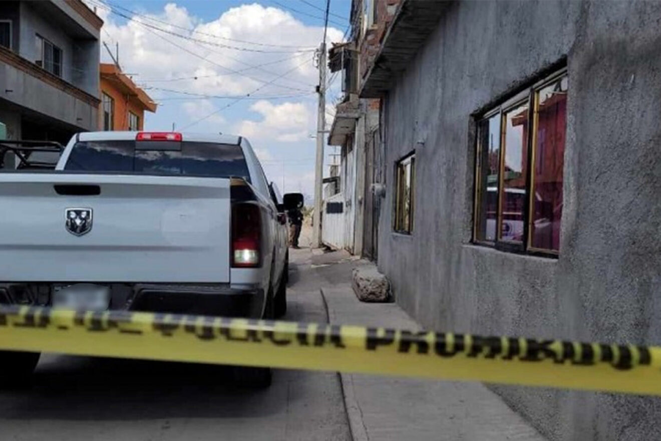 La calle Emiliano Zapata, donde fue hallado el cuerpo de la peque�a...