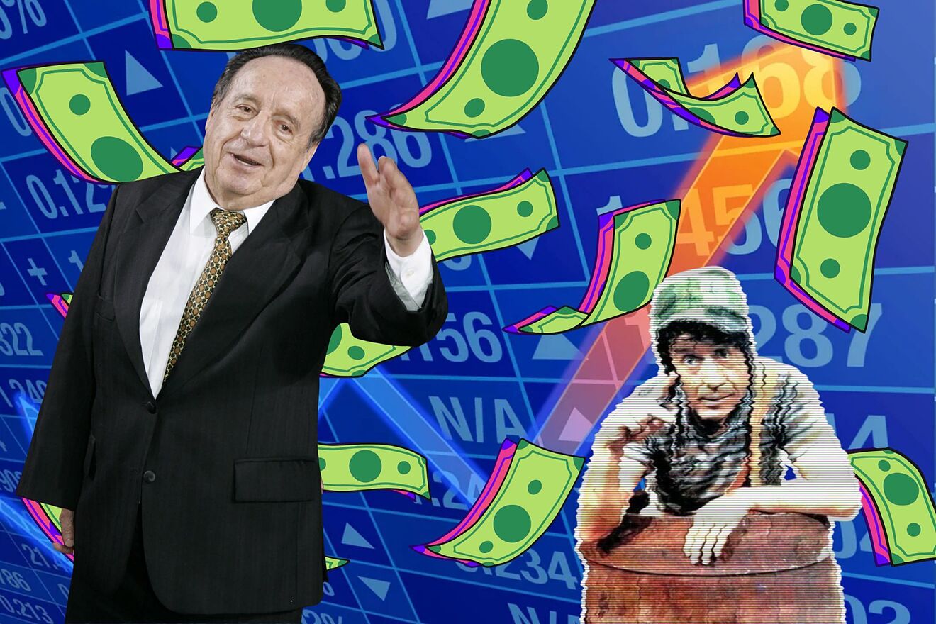 Revelan cu�ntos millones cobraba Chespirito por regal�as del 'Chavo...