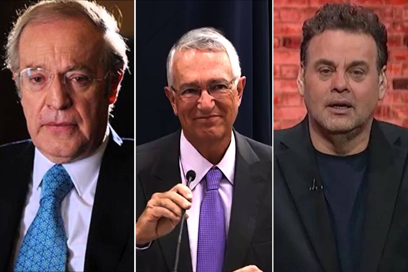 Jos� Ram�n Fern�ndez / Ricardo Salinas Pliego / David Faitelson