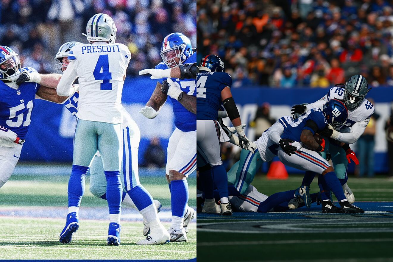 Resumen Cowboys vs Giants: Dak Prescott cierra una temporada de...