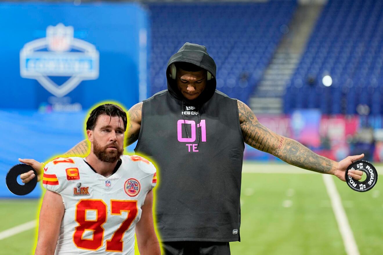 Travis Kelce Kansas City Chiefs Elijah Arroyo NFL