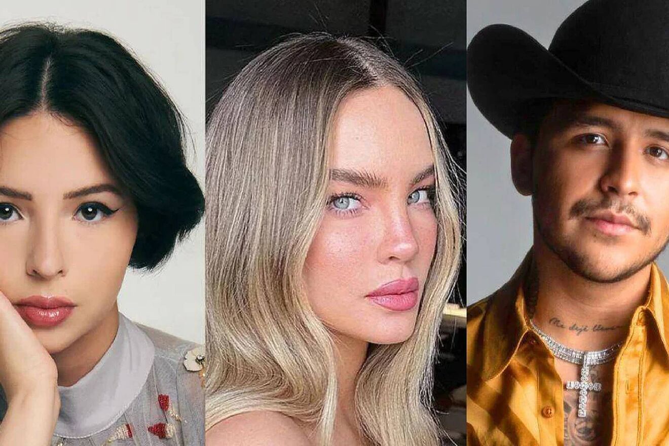 Christian Nodal sigue pensando en Belinda y hasta la confunde con su esposa �ngela Aguilar