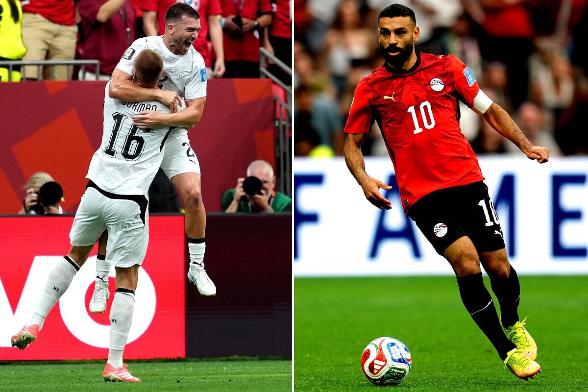 Nueva Zelanda - Egipto: Resumen y goles Nueva Zelanda vs Egipto: Salah endereza el camino rumbo a los 16vos de final - Mundial