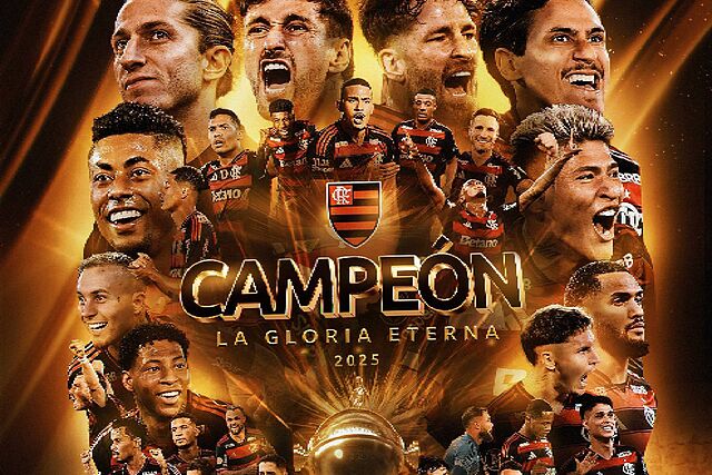 Flamengo gana la Copa Libertadores 2025 al imponerse sobre Palmeiras.