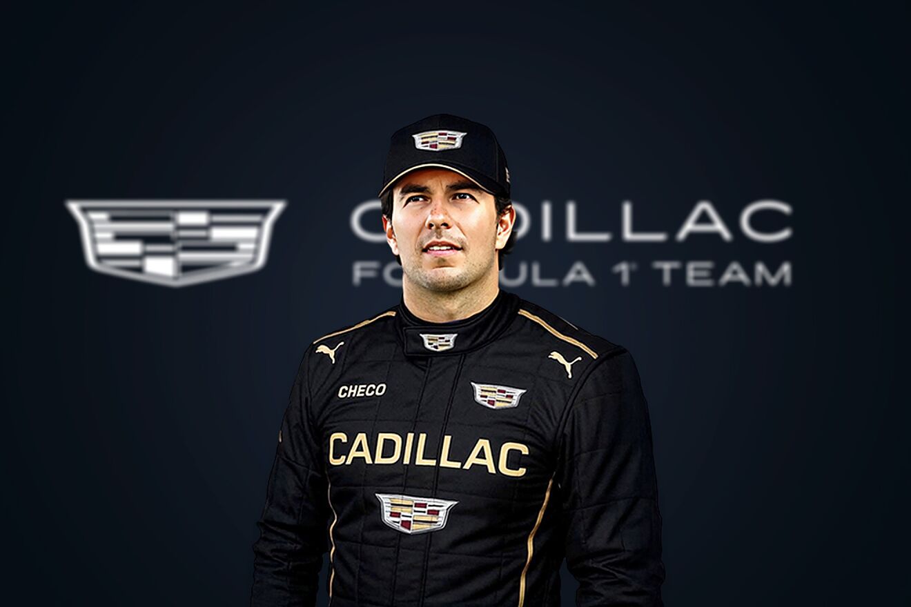 Checo ya es piloto de Cadillac