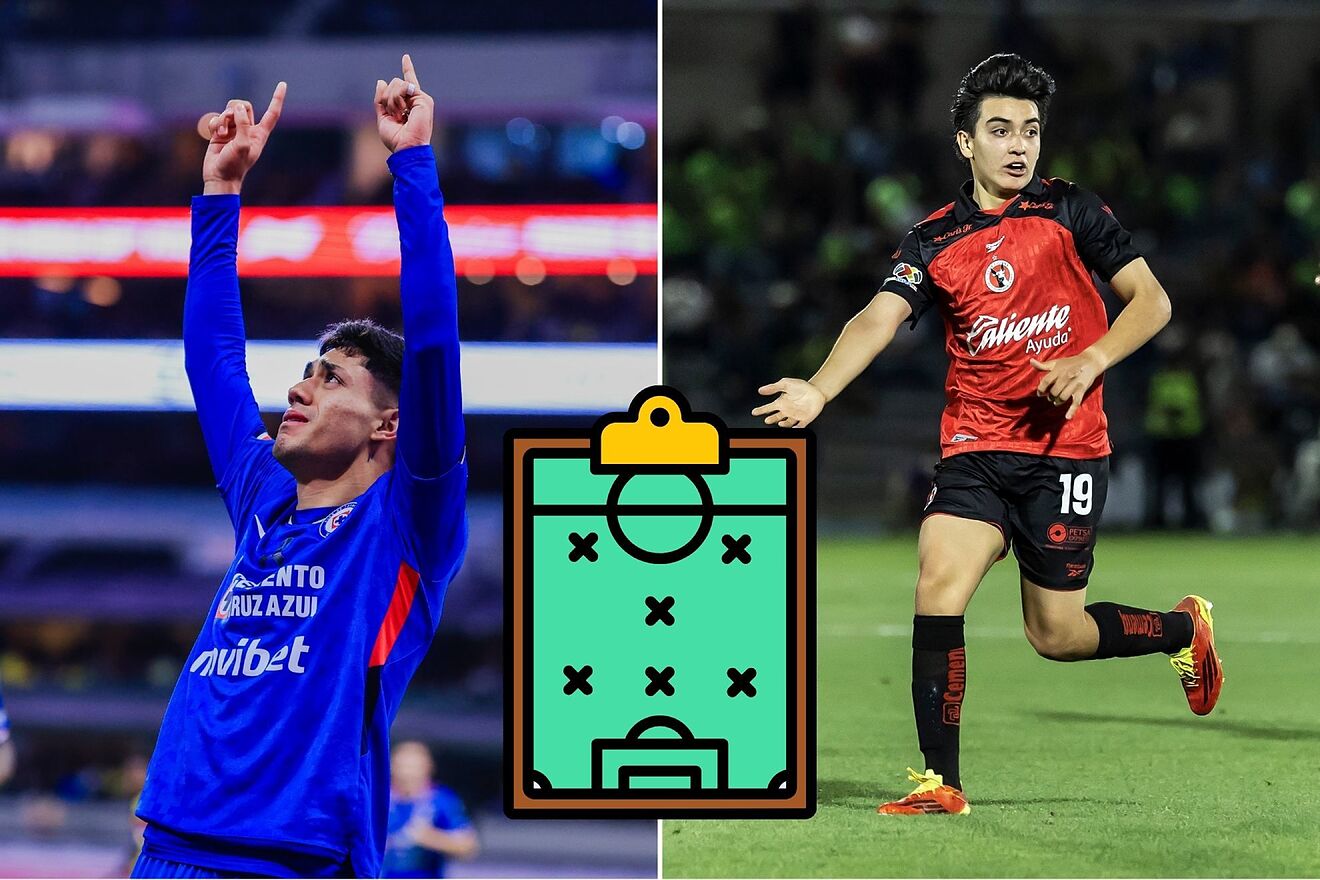 Cruz Azul vs Tijuana Alineaciones: sorpresas en el 11 inicial, bajas y...