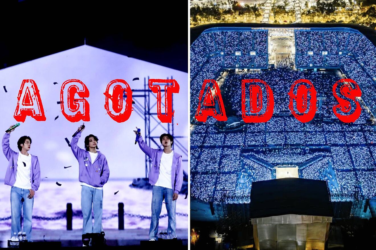 BTS en el estadio GNP Seguros de la CDMX |