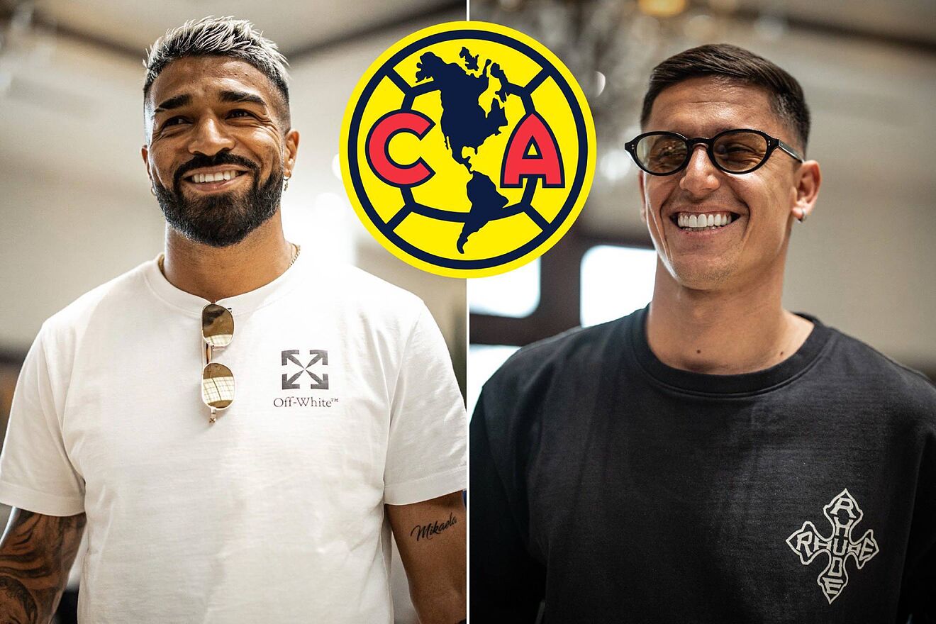 Rodrigo Aguirre Brian Rodríguez Uruguay Club América Selección...