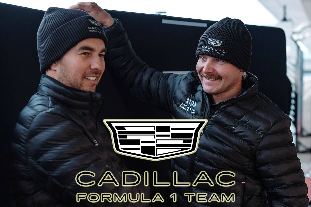 Sergio P�rez Valtteri Bottas Cadillac F1
