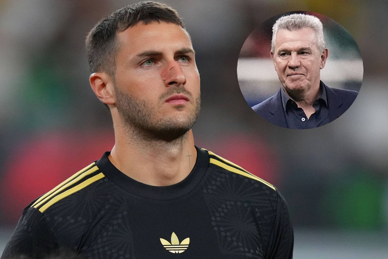 Santiago Gim�nez y Javier Aguirre.