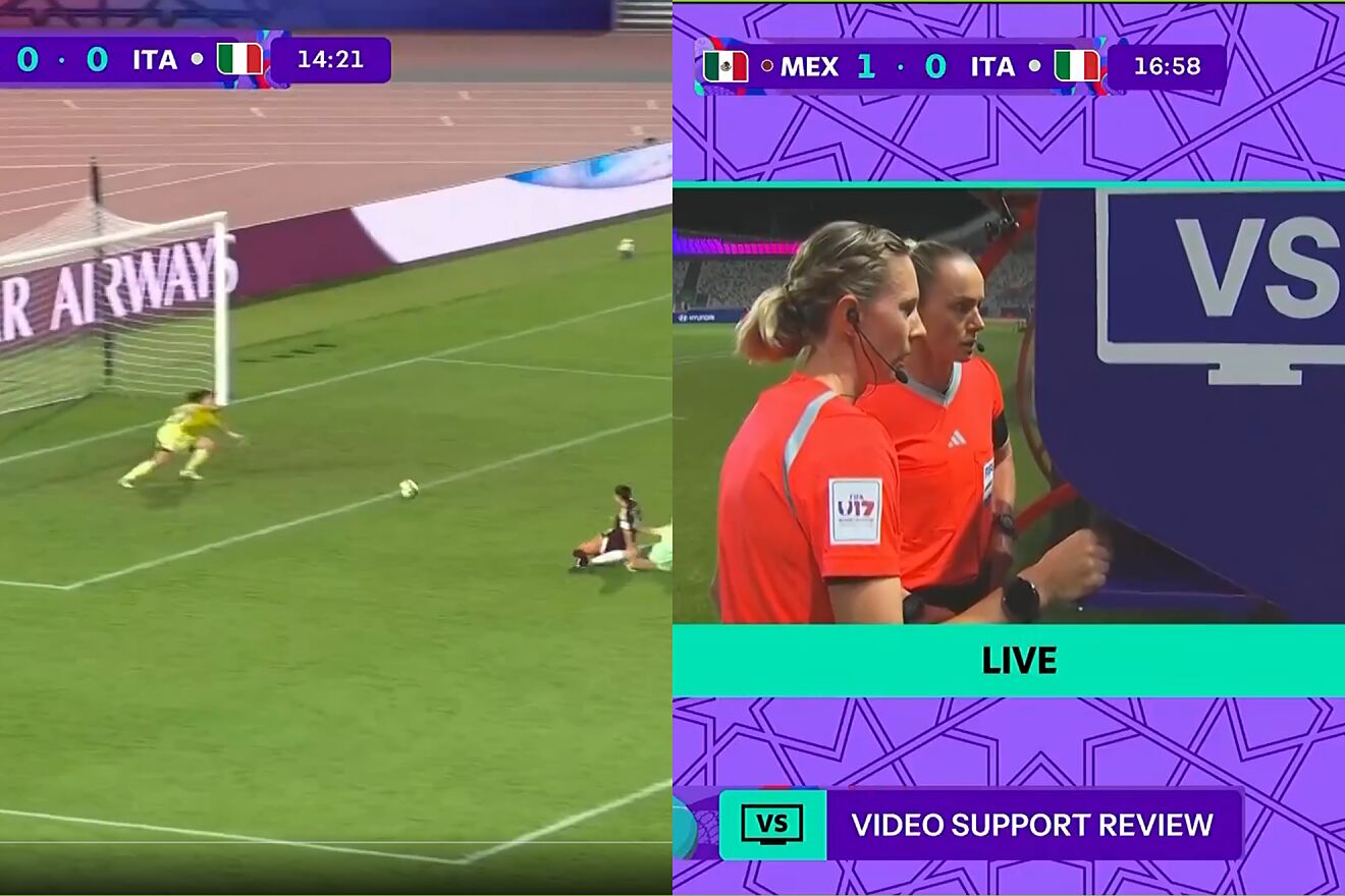 Mundial Femenil Sub-17: VAR le quita gol a M�xico contra Italia �Era...