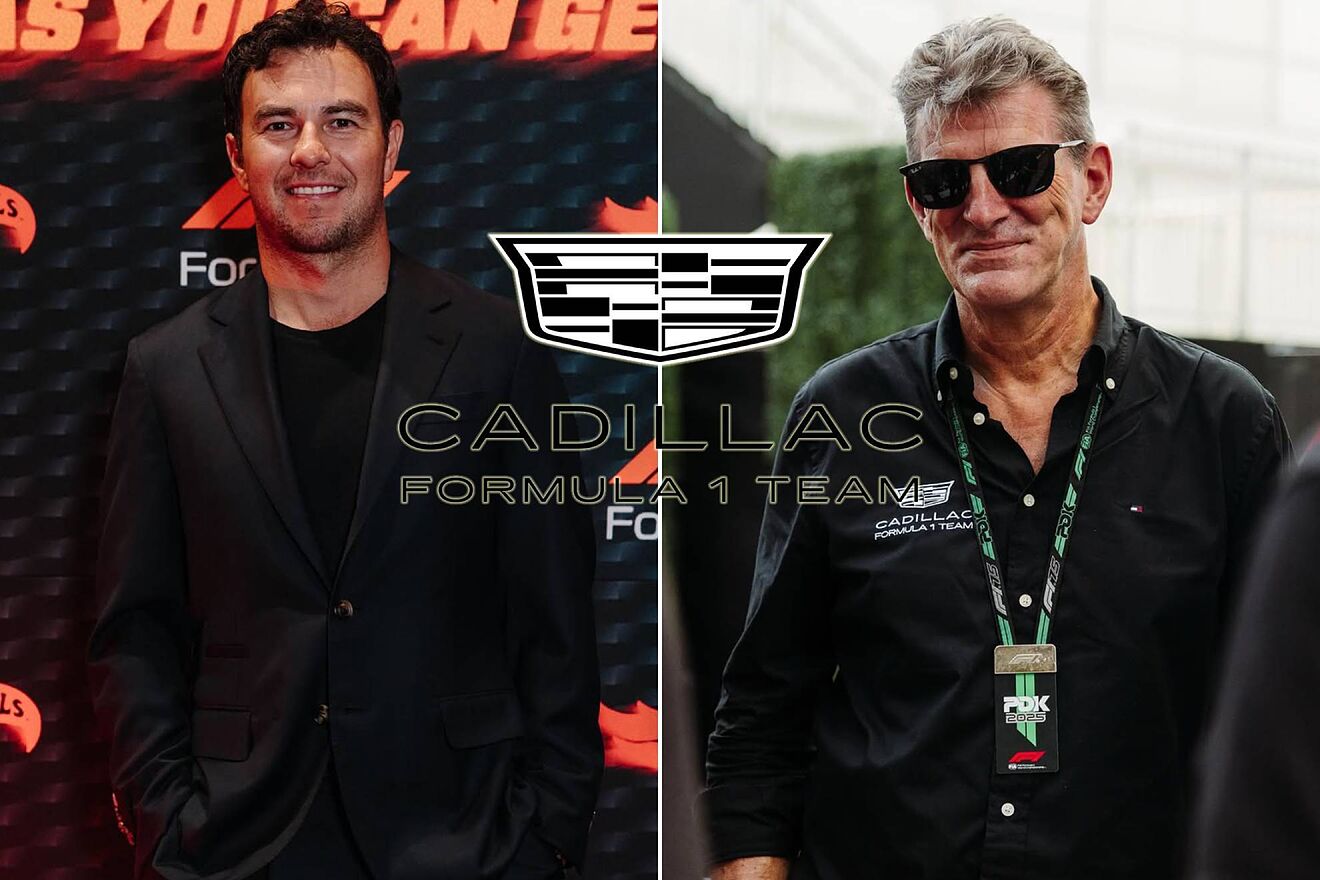 Graeme Lowdon Sergio P�rez Cadillac F1