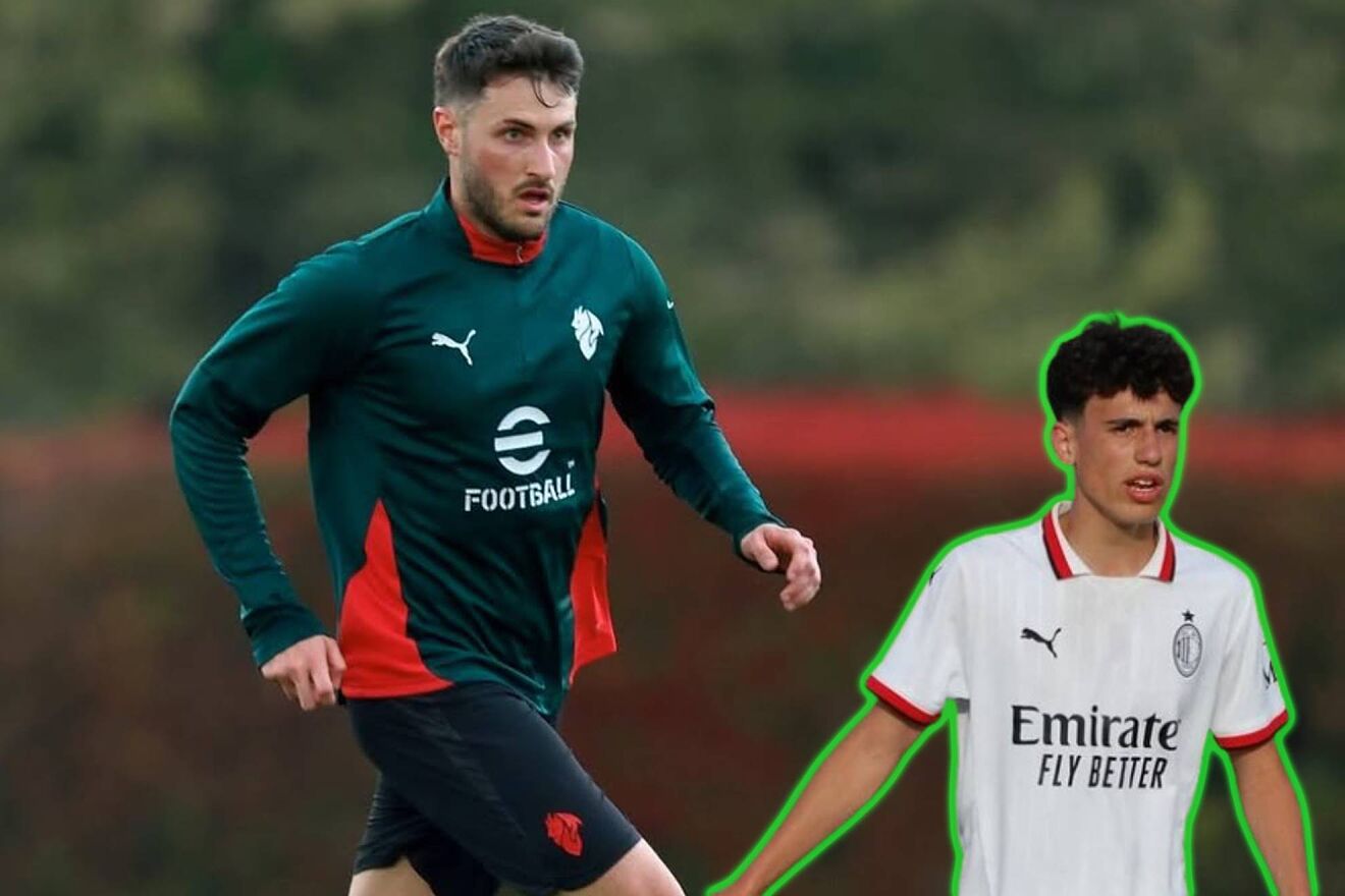 FMF Serie A AC Milan Selecci�n Mexicana Santiago Gim�nez Matteo...