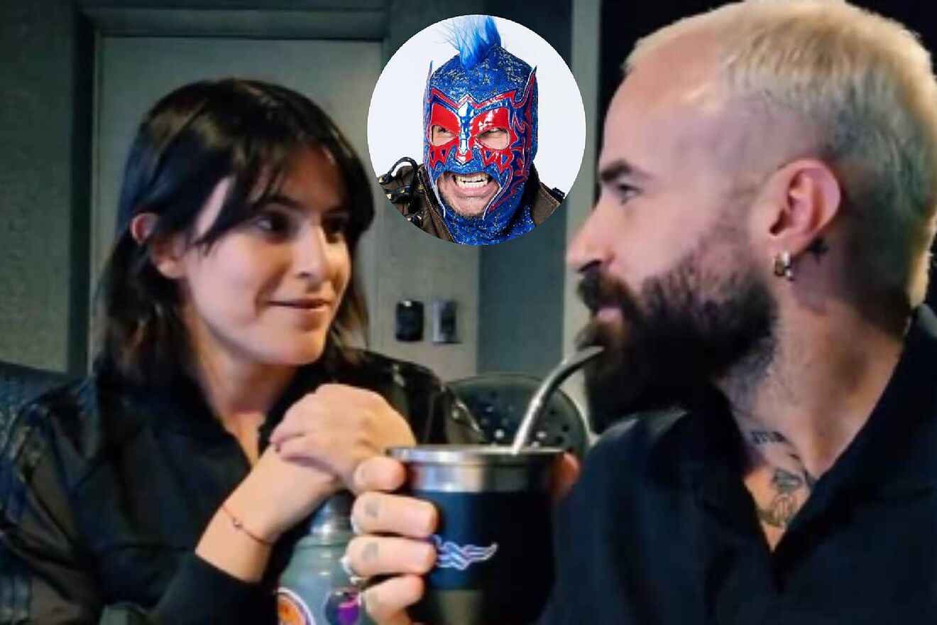 Lola del Carril, Marc Crosas y el Escorpi�n Dorado.