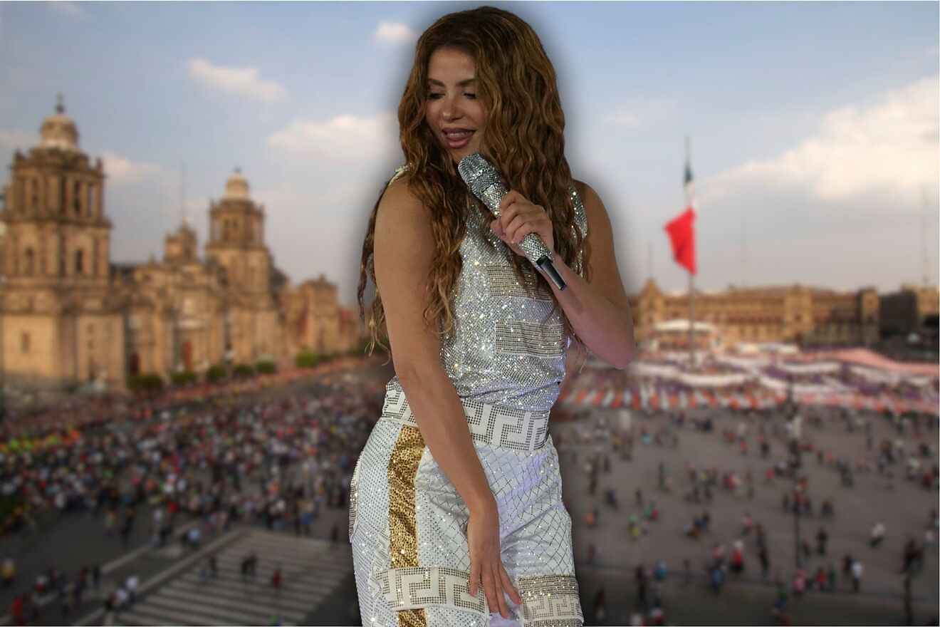 ¿A qué hora es el concierto HOY de Shakira en el Zócalo CDMX?