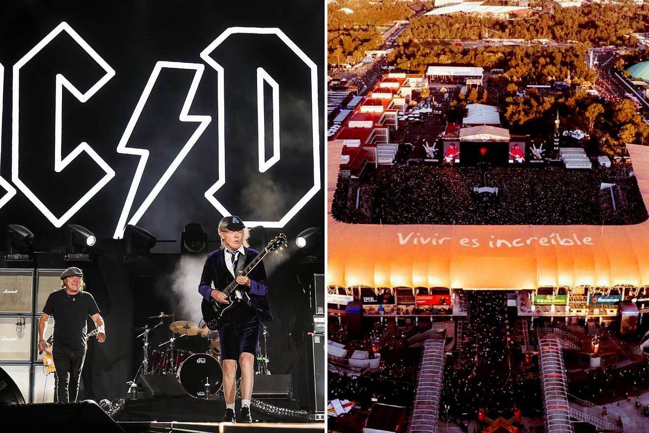 AC / DC en el estadio GNP Seguros |