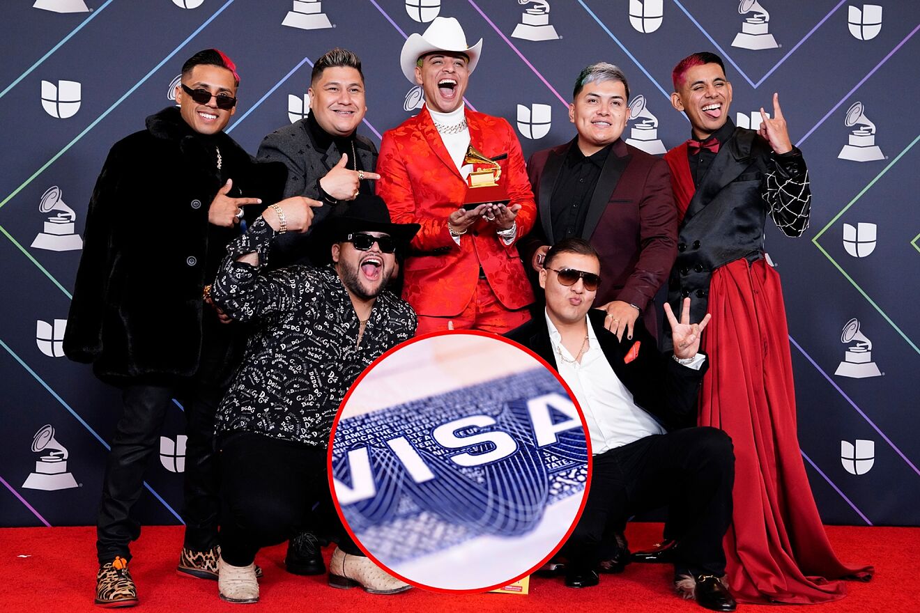 Ahora le toca a Grupo Firme: Eduin Caz y compa�ia se quedan visas para sus conciertos en Estados Unidos