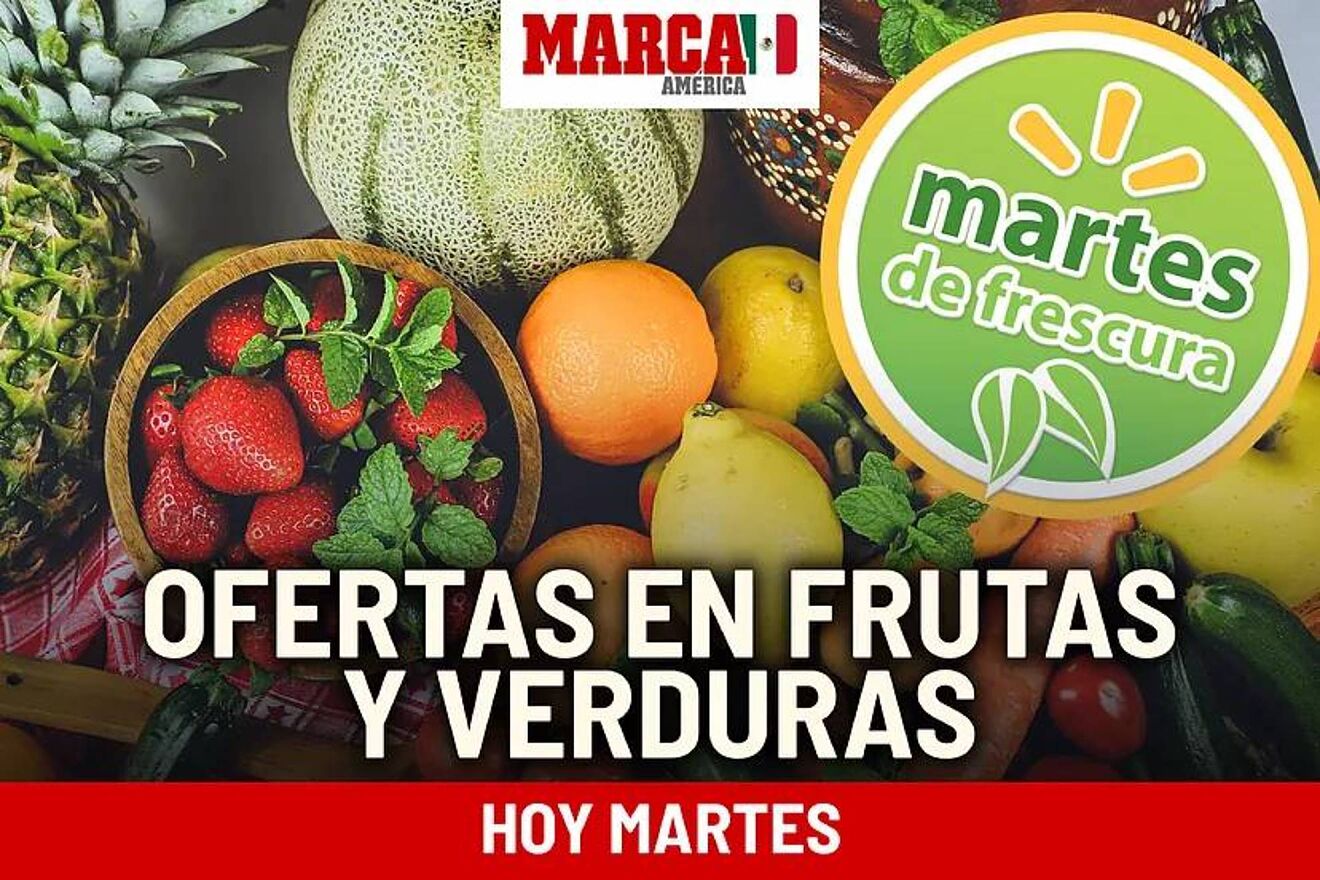 Martes de frescura en Walmart: ofertas en frutas, verduras, ropa y m�s 17 de Marzo 2026