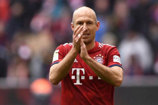 Robben, en su etapa en el Bayern Munich
