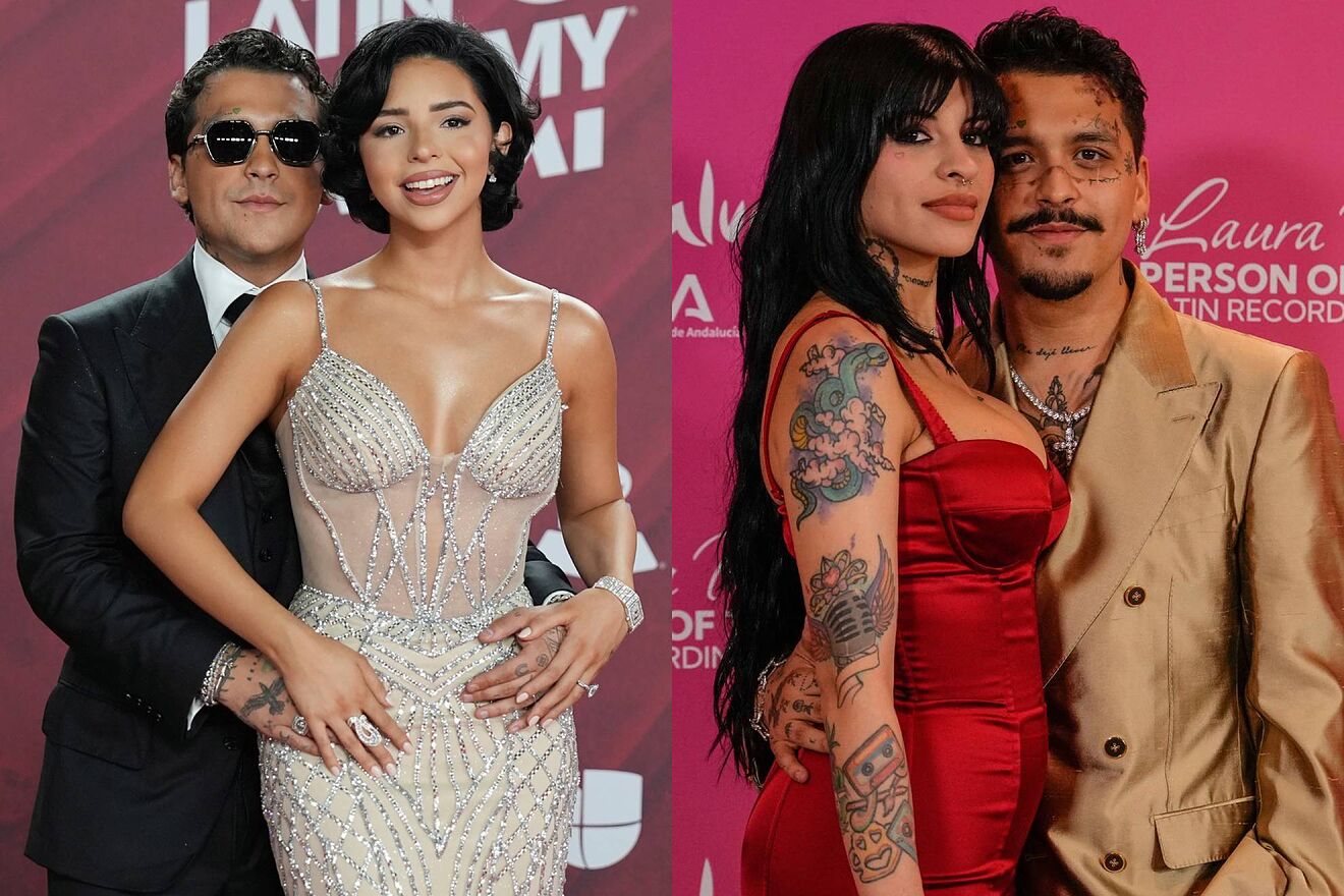 Cazzu, Christian Nodal y �ngela Aguilar.