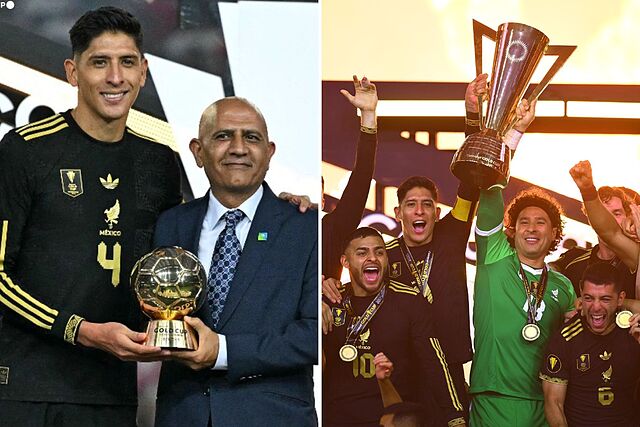 Edson �lvarez capit�n y MVP de la Selecci�n Mexicana en Copa Oro