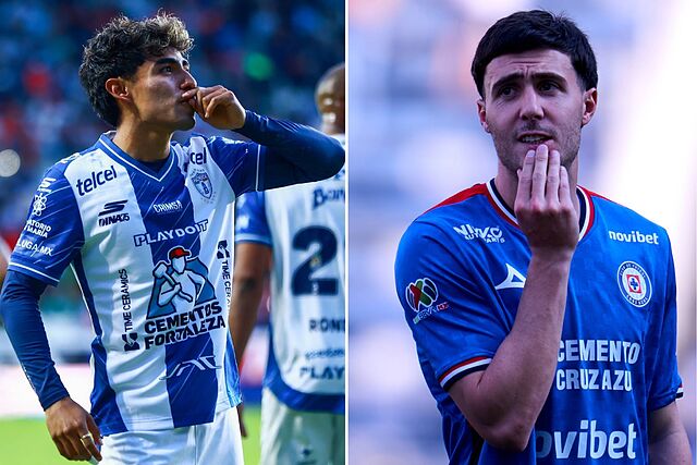 Cruz Azul recibe la visita de Pachuca en el estadio Cuauht�moc |