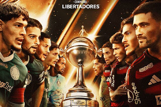 Flamento y Palmeiras jugar�n la Final de la Copa Libertadores 2025.