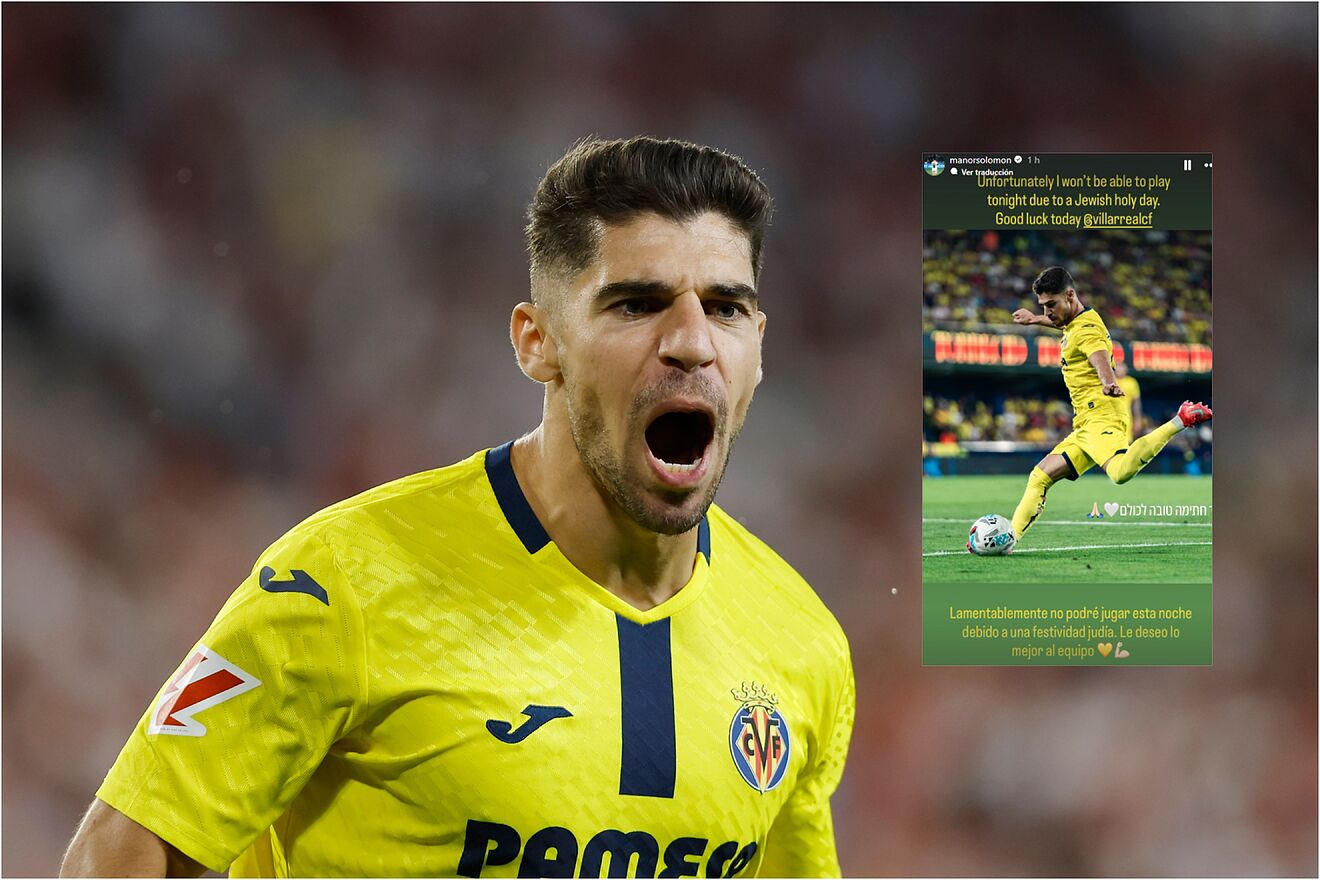 El Yom Kipur evita que un jugador dispute el Villarreal vs Juventus