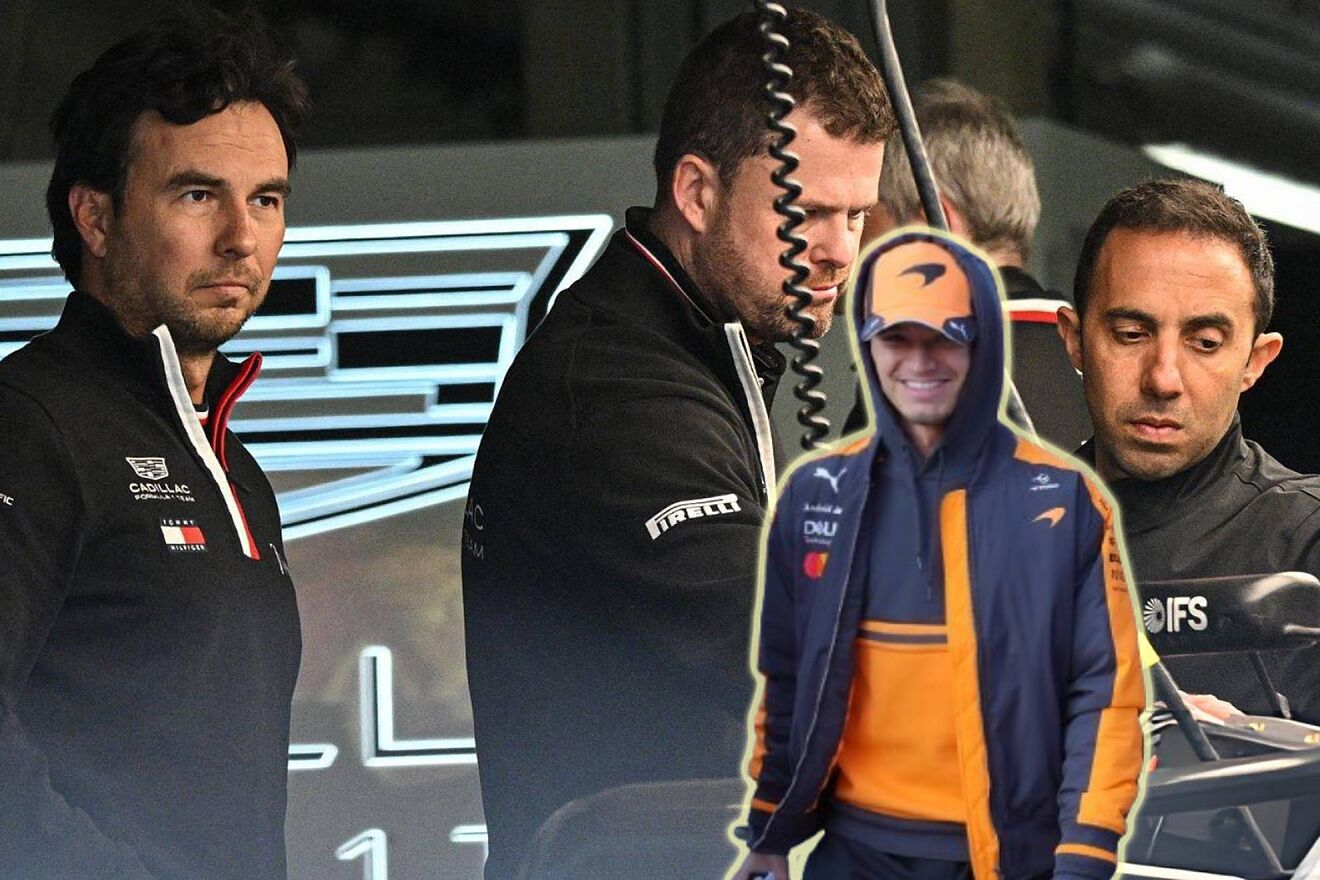 Sergio P�rez Cadillac F1 Lando Norris McLaren