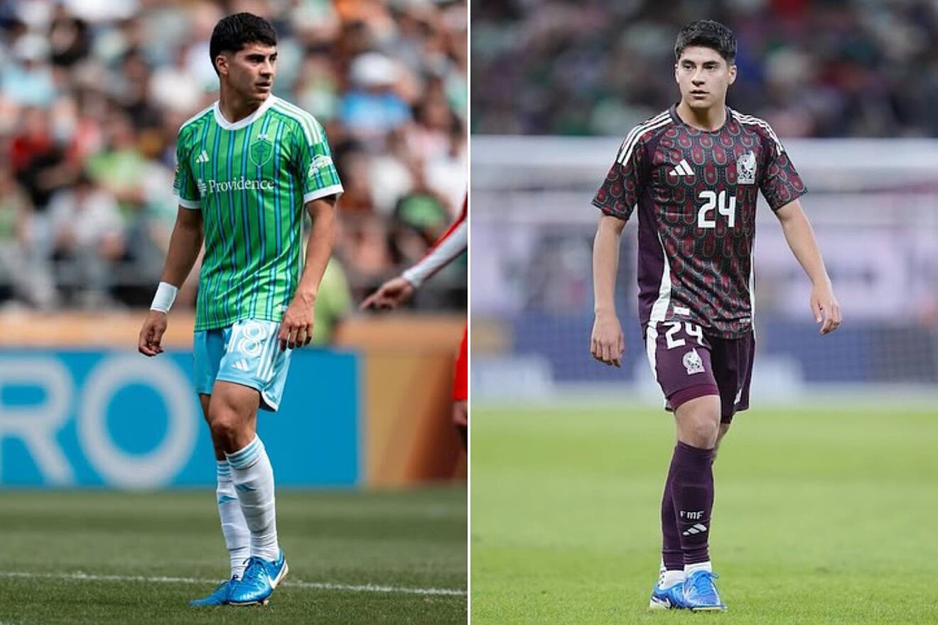 Obed Vargas Seattle Sounders Selección Mexicana Atlético de Madrid