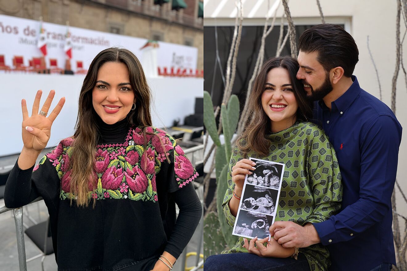 Andrea Ch�vez anuncia embarazo en medio de pol�micas y las redes...