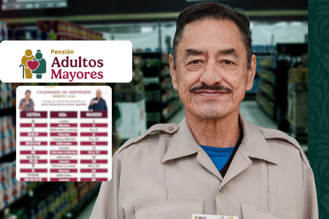 Pensión Bienestar Marzo 2026: ¿Quién recibe pago para adultos...