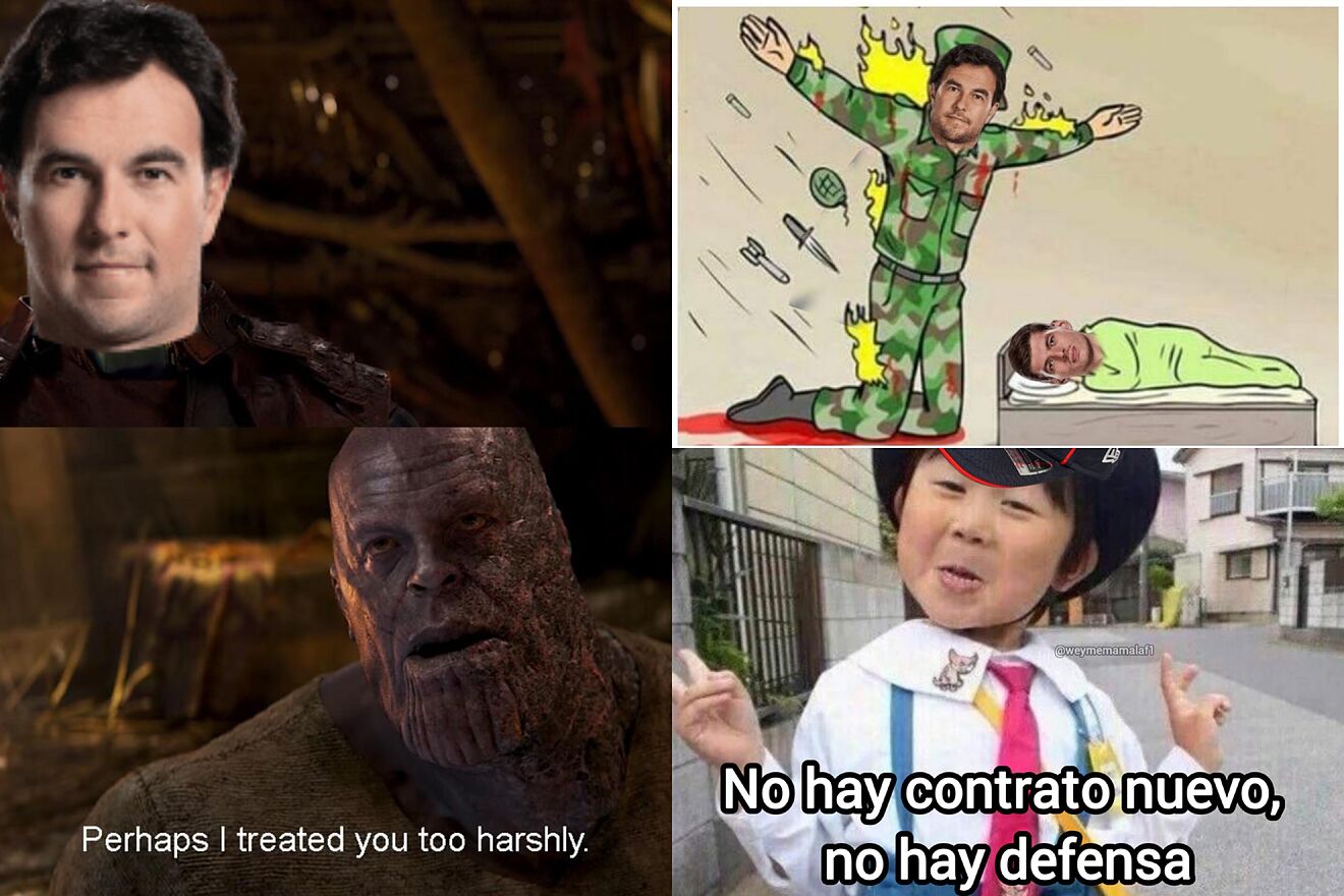 Los Memes destrozan a Yuki Tsunoda por no hacer de Checo Pérez para...