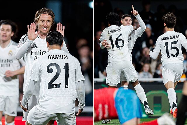 Luka Modric y Fede Valverde lideran al Real Madrid en la Copa del Rey