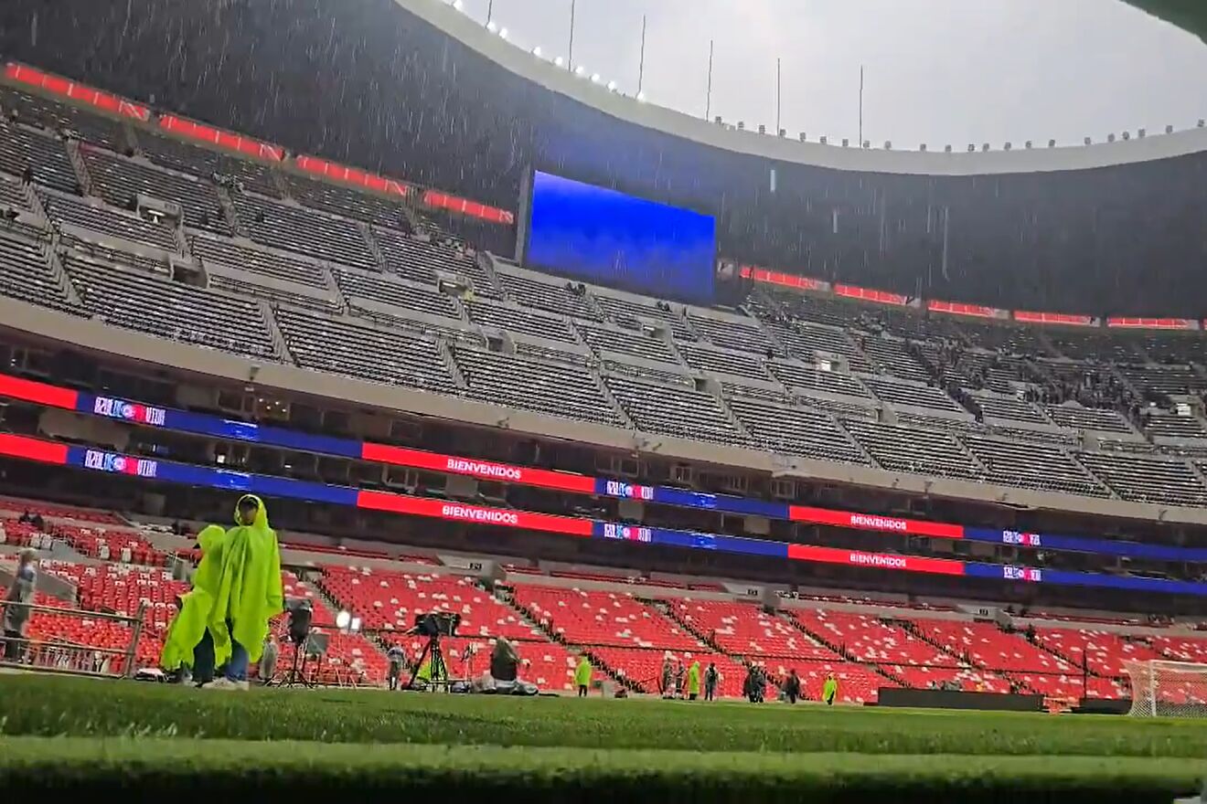 Estadio Banorte previo al arranque del Cruz Azul vs Chivas en...