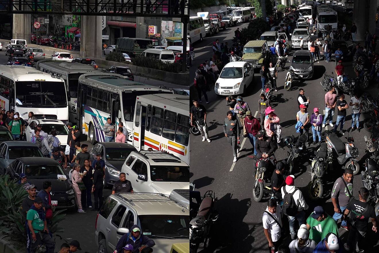Megamarchas en Estado de M�xico y CDMX.