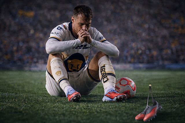 Una imagen de Aaron Ramsey creada con IA.