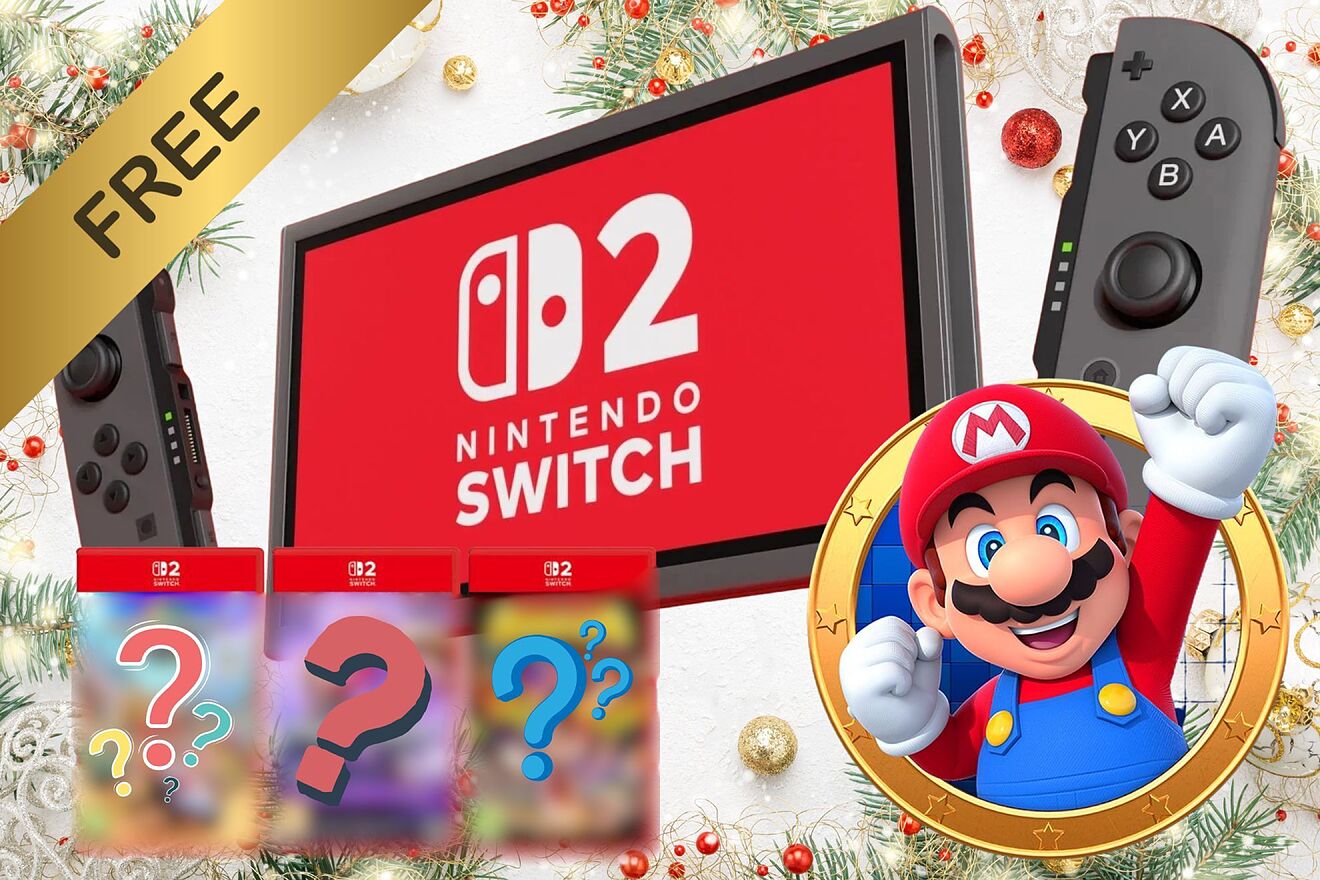 Juegos gratis de Nintendo Switch para Navidad